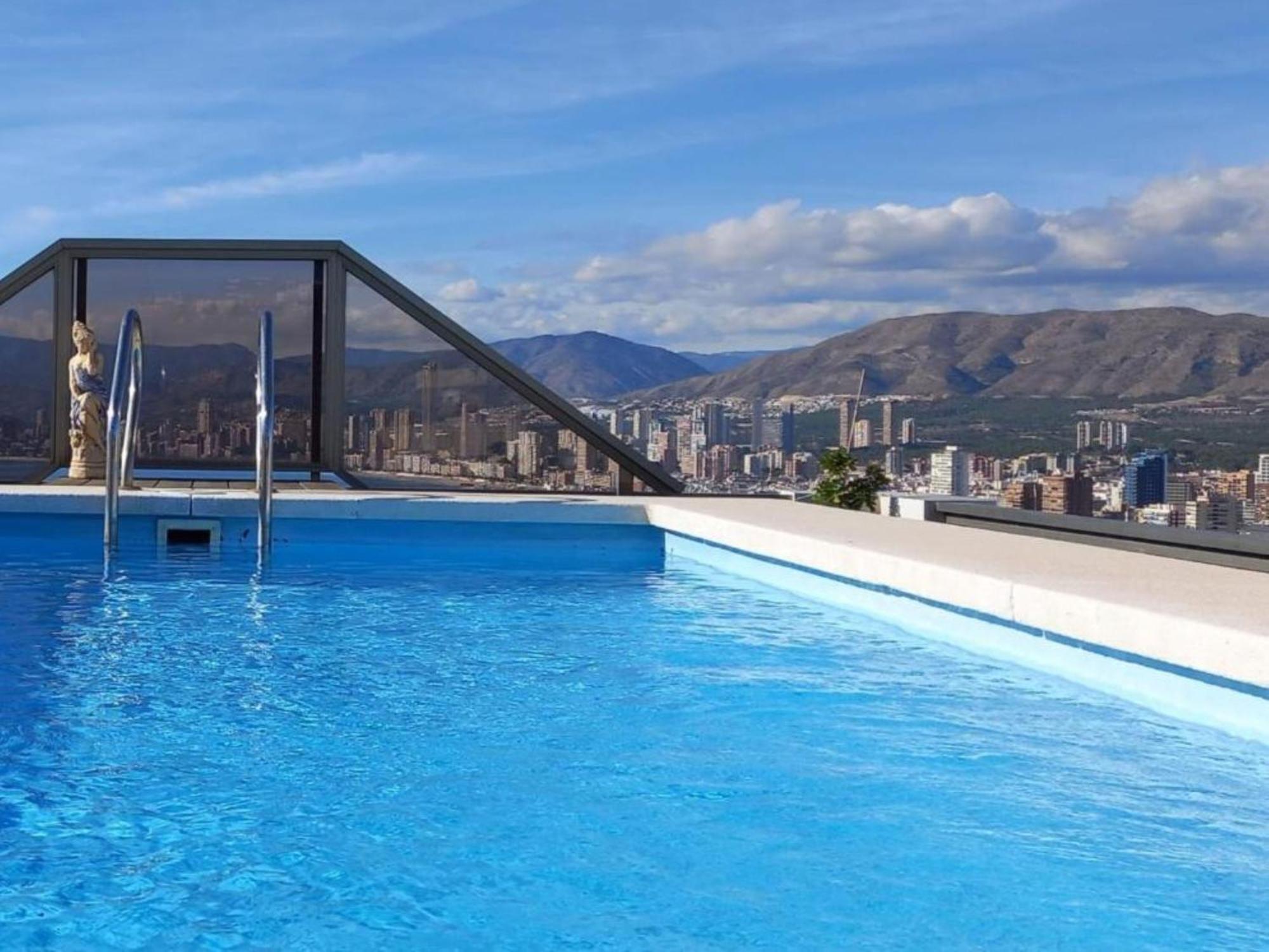 Benidorm Gemelos Penthouse With Private Pool Exterior photo