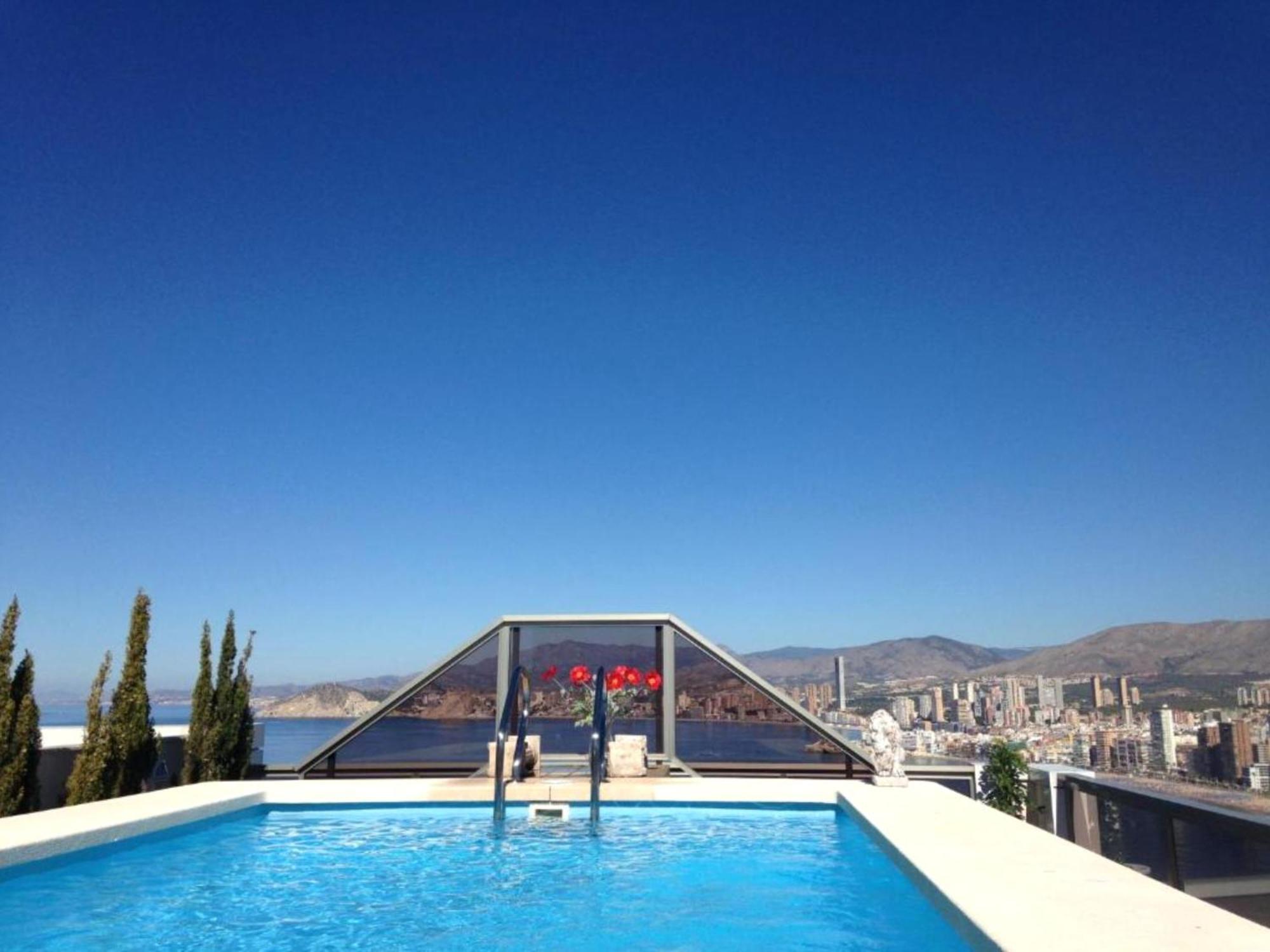 Benidorm Gemelos Penthouse With Private Pool Exterior photo